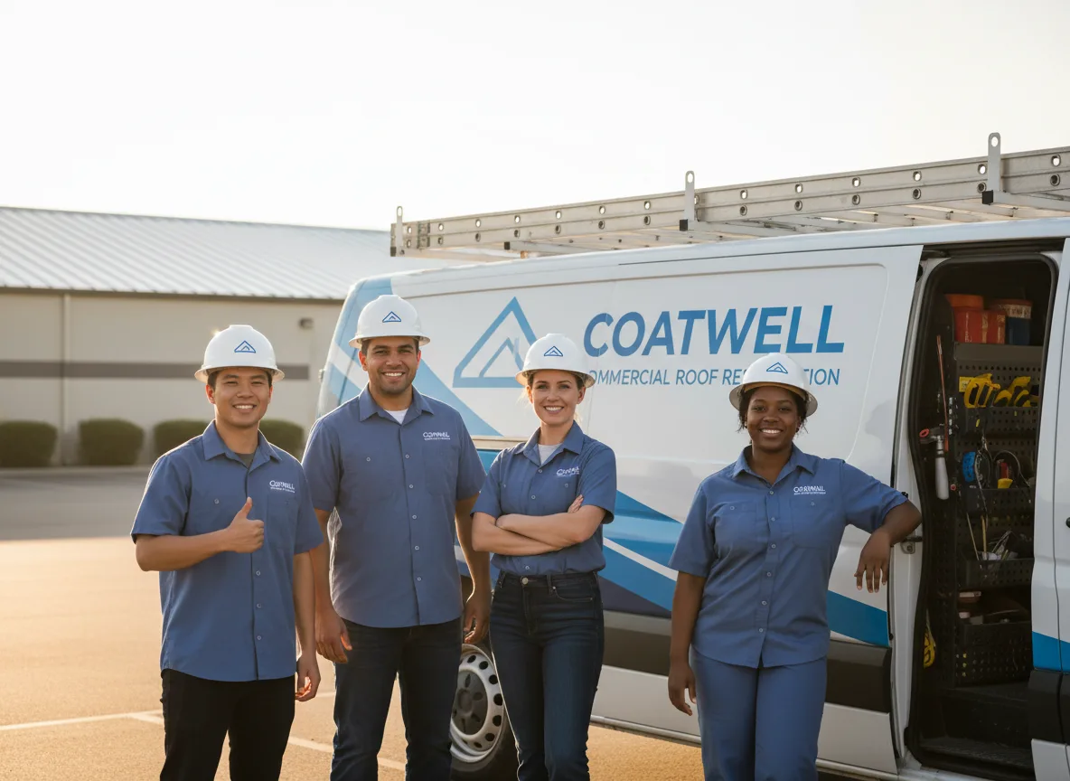 Commercial roof coating company in Elgin, ND